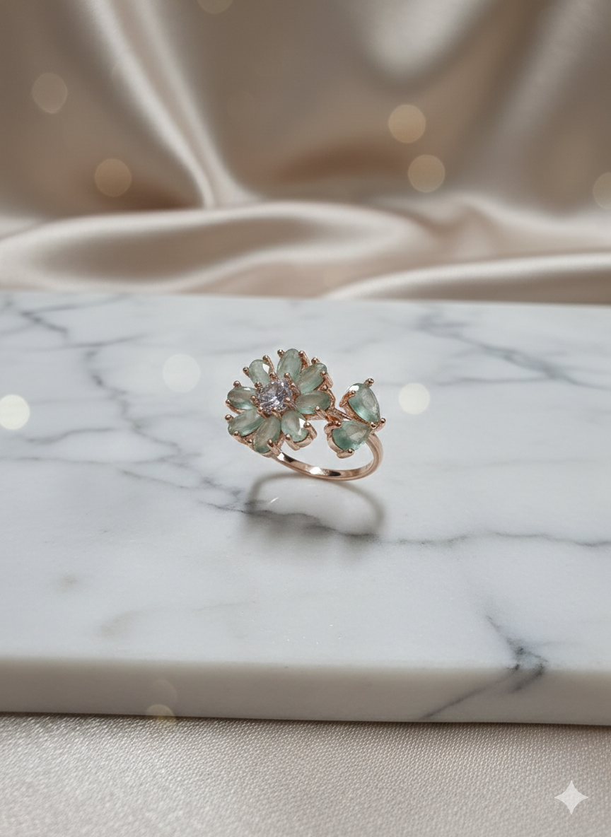Eternal Bloom Floral Ring