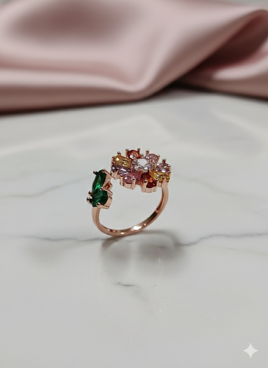 Eternal Bloom Floral Ring