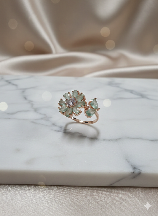 Eternal Bloom Floral Ring