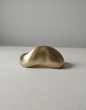 Matte Gold Sculpted Statement Ring